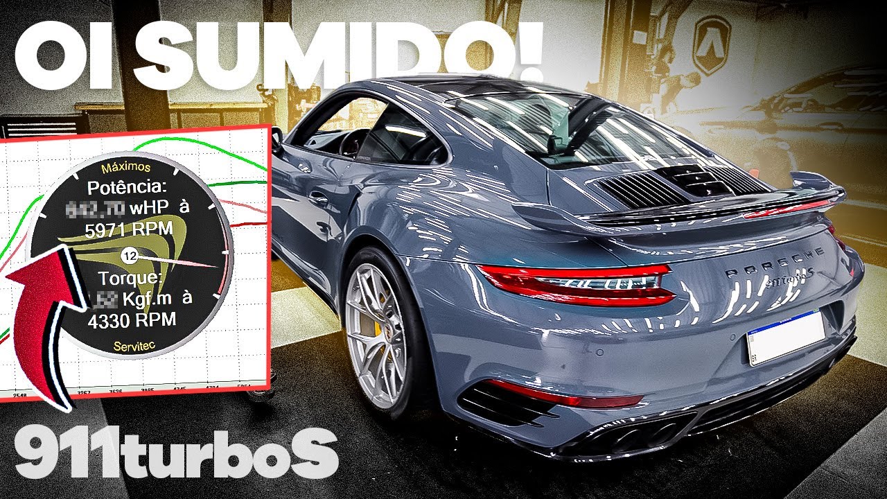 MEU NOVO FOGUETE FICOU PRONTO!! PORSCHE 911 TURBO S DE 800CV!!🚀🔥 Ft. @Armada Performance