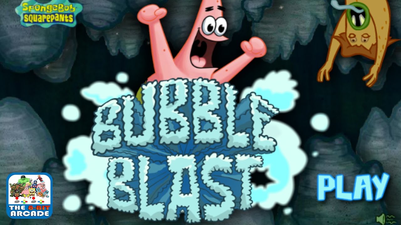 SpongeBob SquarePants: Bubble Blast - Avoid The Creepy Cave Dwellers (Nickelodeon Games)