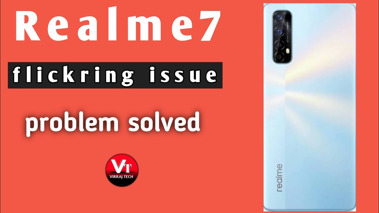 Realme7 flickring issue | problem solved | camera flicker issue | #Realme7