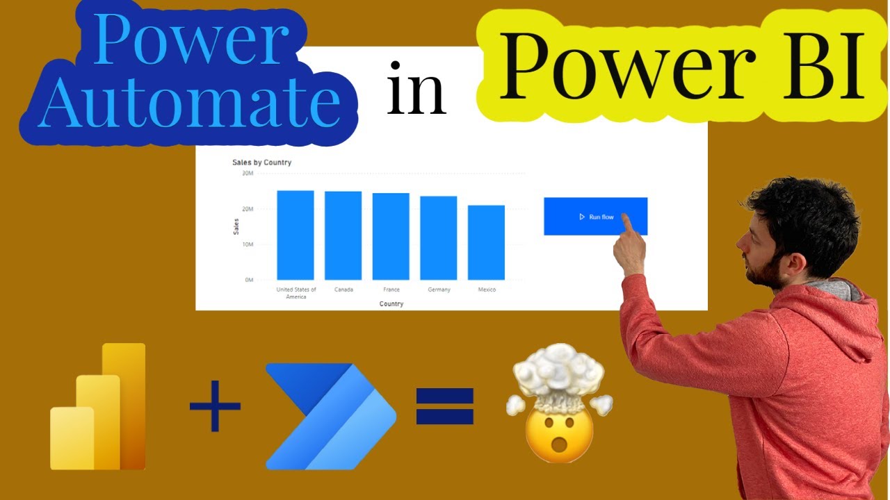 Узнайте, как запустить поток Power Automate из Power BI