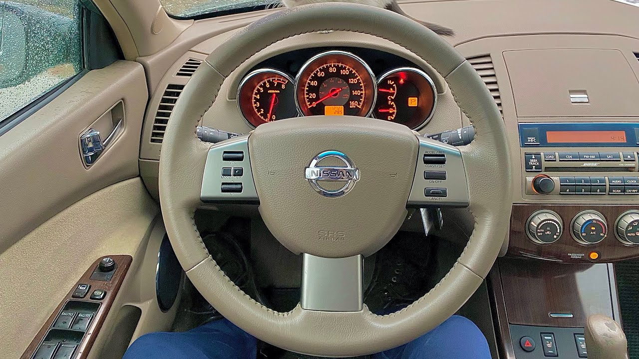 2005 Nissan Altima SL V6 RAINING ASMR RELAXING POV KITTY TEST DRIVE