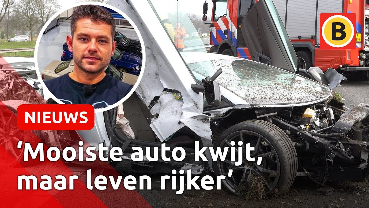 Rick (29) in shock na Lamborghini-crash | Omroep Brabant
