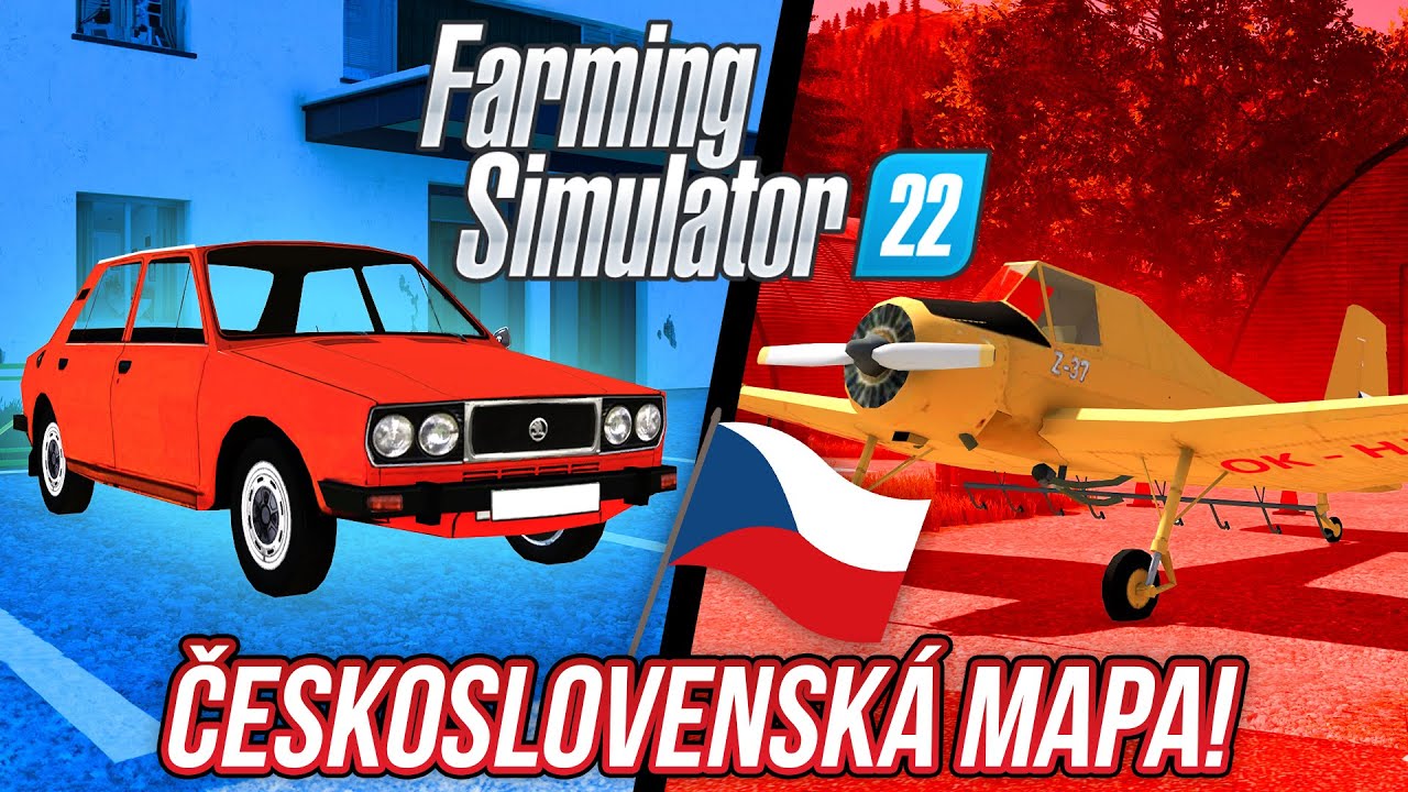 NOVÁ ČESKOSLOVENSKÁ MAPA DO FARMING SIMULATOR 22!