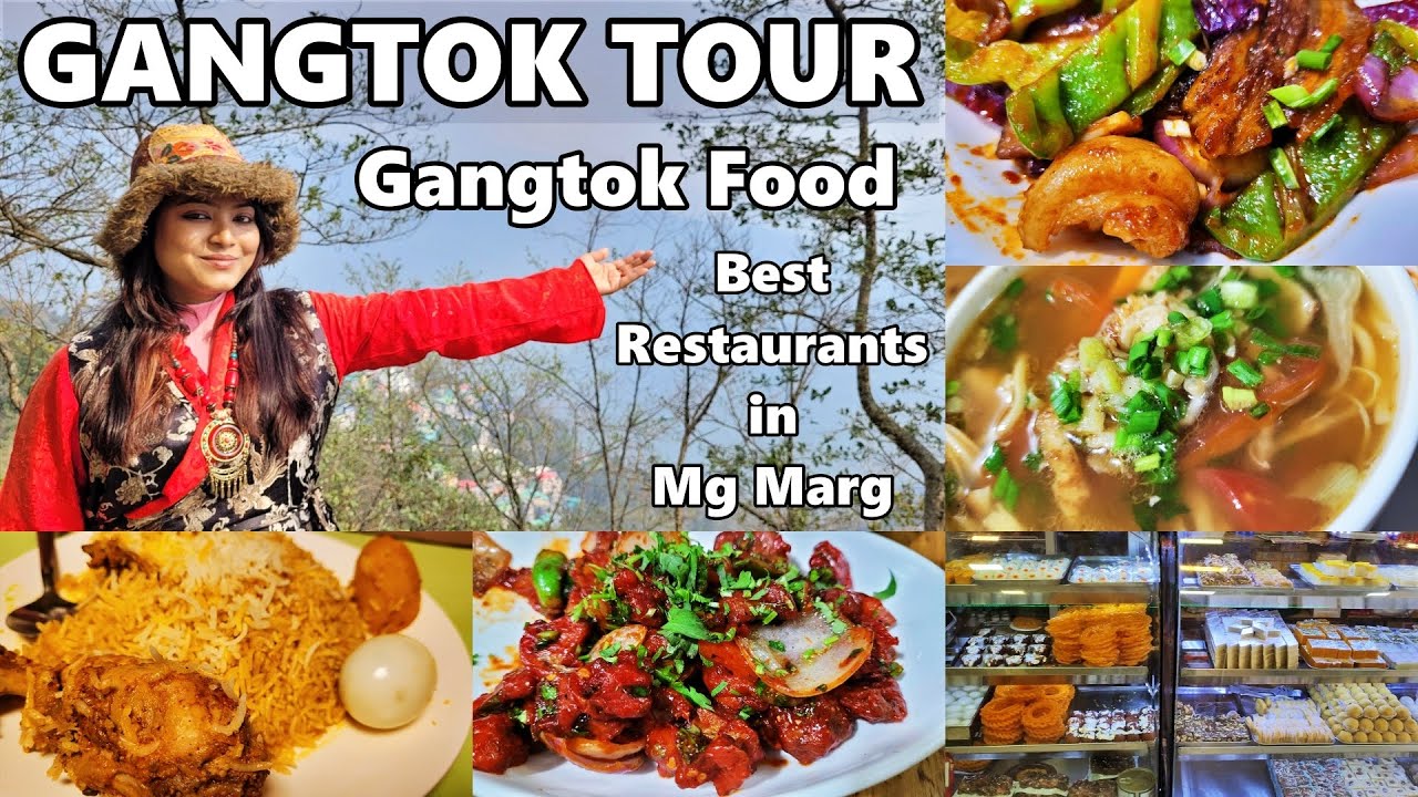 Gangtok Food Tour | Best Food & Best Place to Eat in Mg Marg Gangtok | Gangtok Tour | Sikkim Gangtok