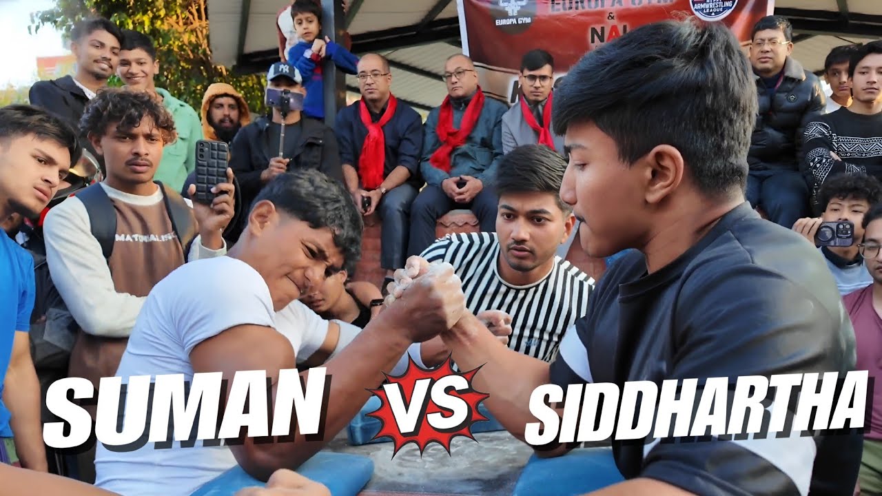 SIDDHARTHA VS SUMAN || RIGHT ARM SUPERMATCH 🔥 KING OF KTM 5 💥 ARMWRESTLING SUPERMATCH 