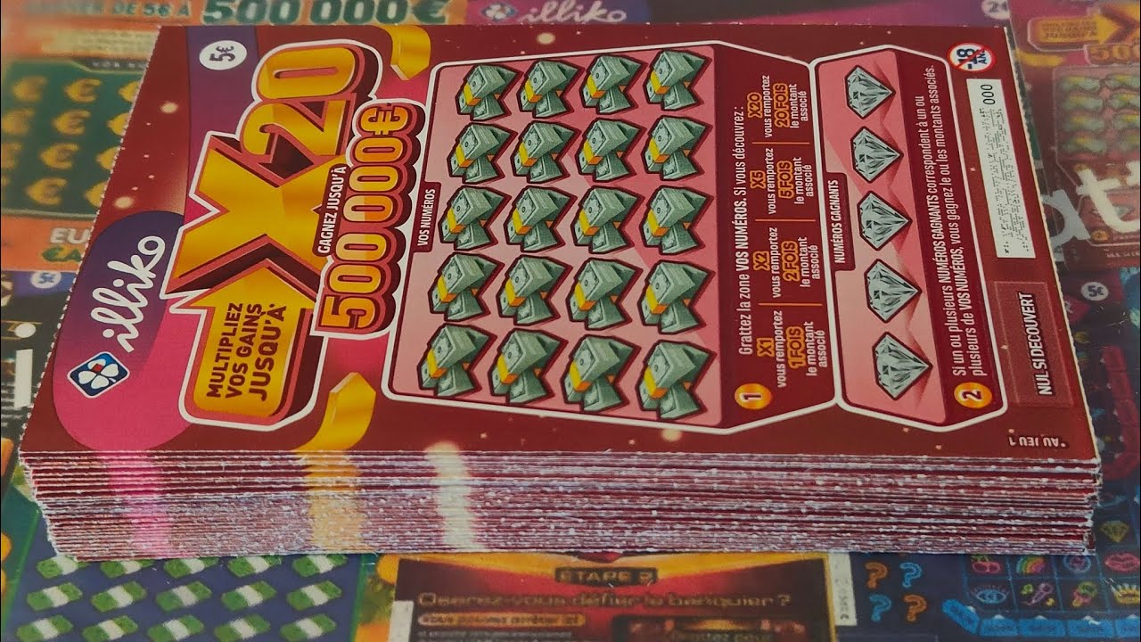Grattage d'un carnet de X20 on veut plein de gains 🍀❤️🤑😱🥰