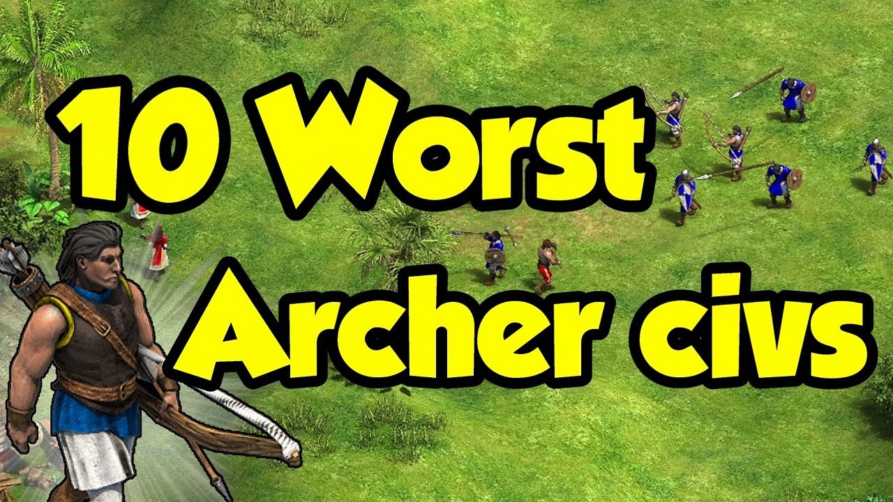 Top 10 Worst Archer civs (AoE2)