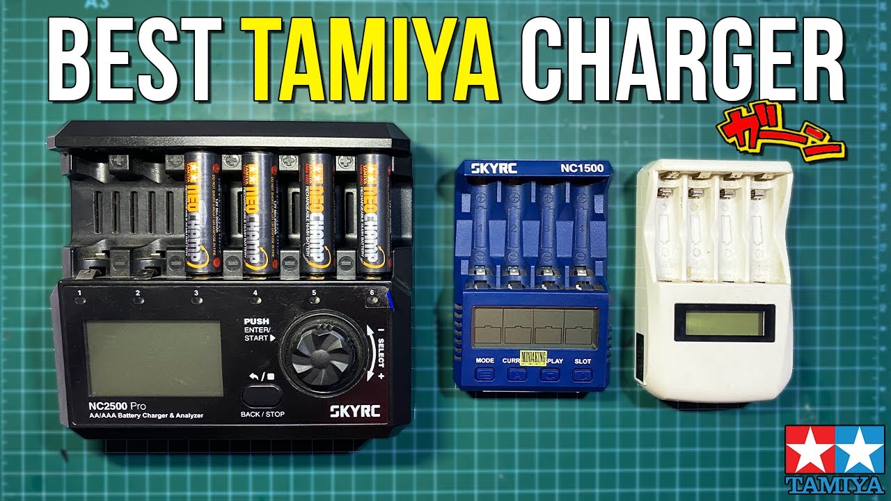 【ミニ四駆】Best Tamiya Charger For Beginner SKYRC 1500 vs SKYRC 2500 PRO !
