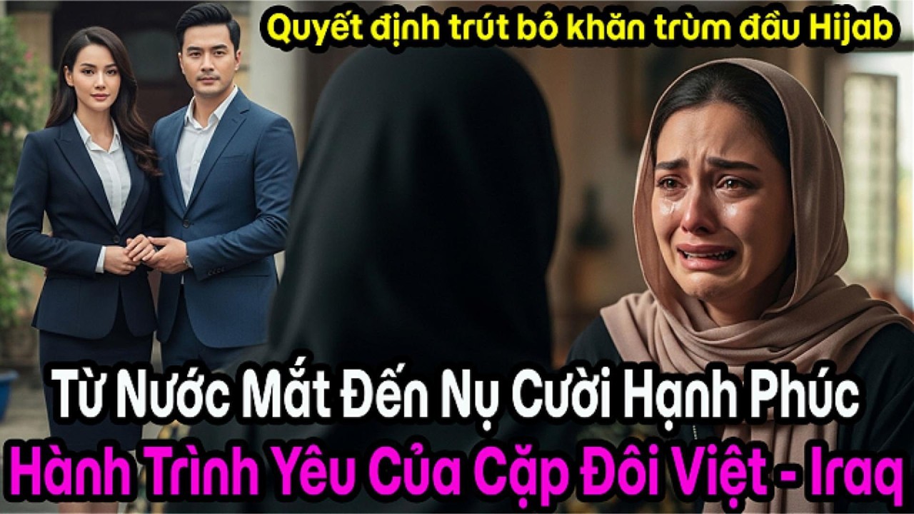 Khăn Hijab và Tà Áo Dài: Tình yêu vượt rào cản của cô gái Iraq và chàng trai Việt