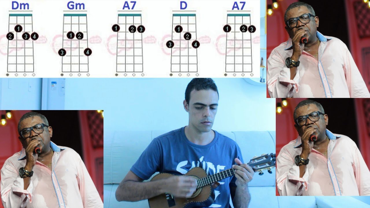 Aprenda 4 músicas do Reinaldo simplificadas -