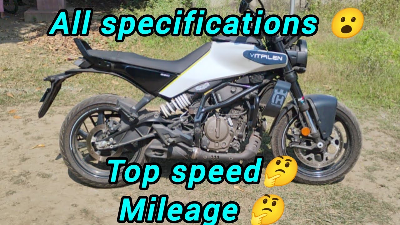 New Husqvarna Vitpilen 250|All specifications details| #viralvideo #motorcycle #trending #motorbike