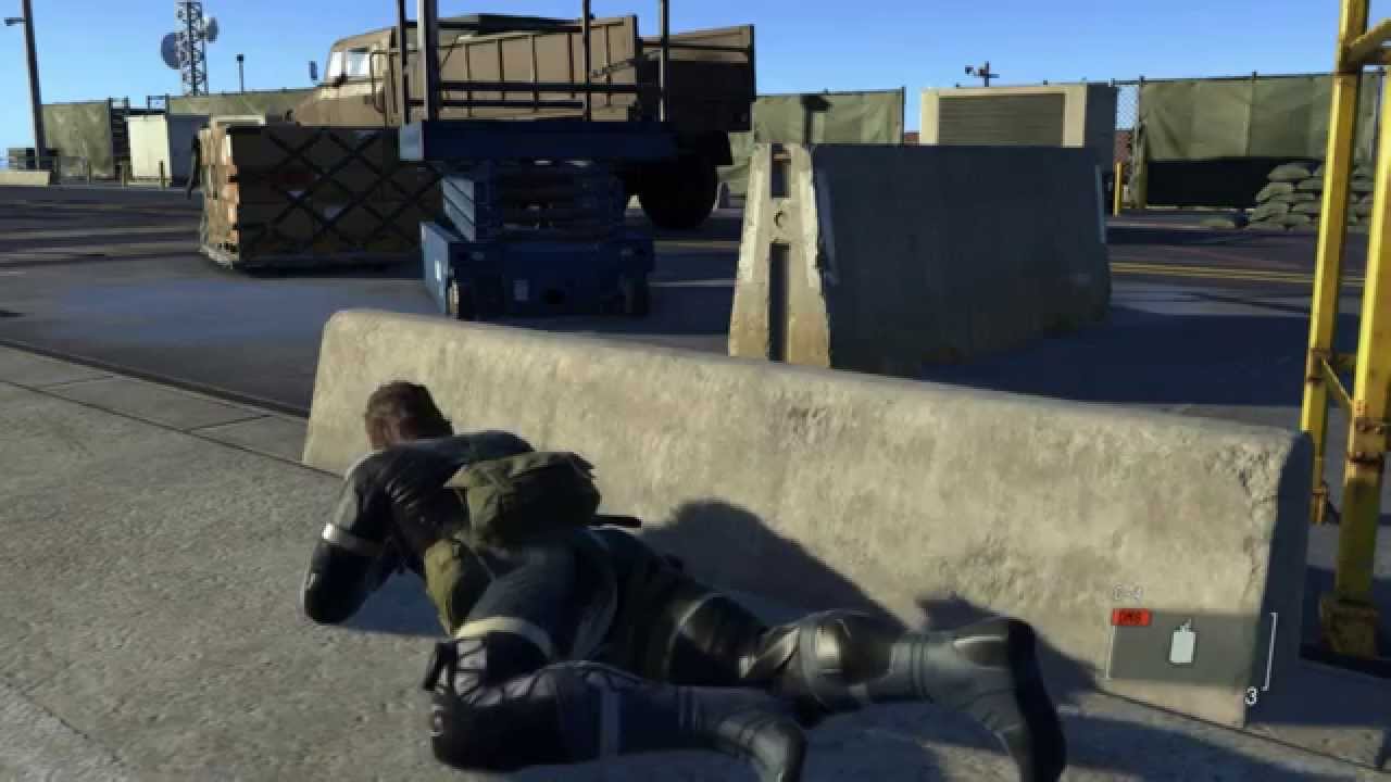 MGSV GZ's - Destroy The Anti-Air Emplacements (C4 Only) S Rank - 100% Stealth