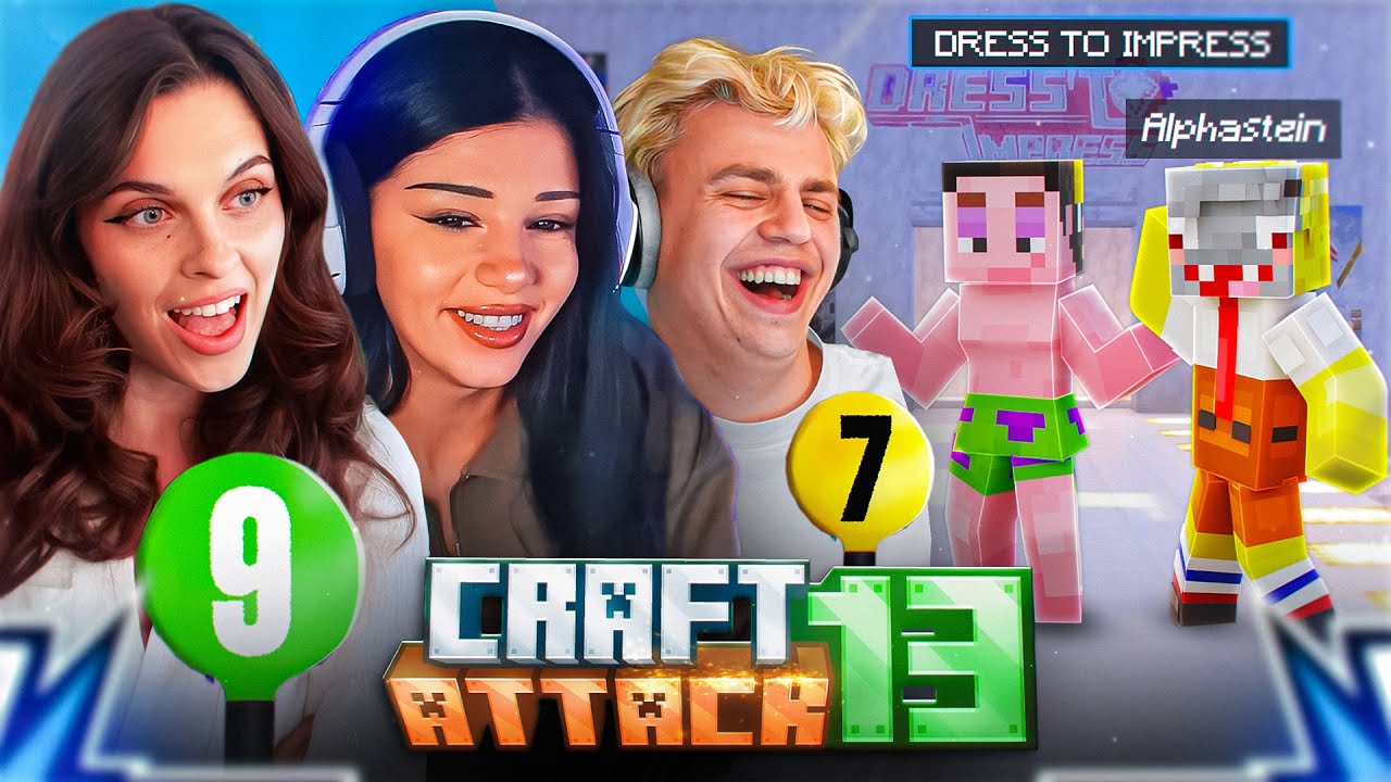 😱DRESS TO IMPRESS EVENT!! MIT ALPHASTEIN IM TEAM..!?😍 CRAFT ATTACK 13