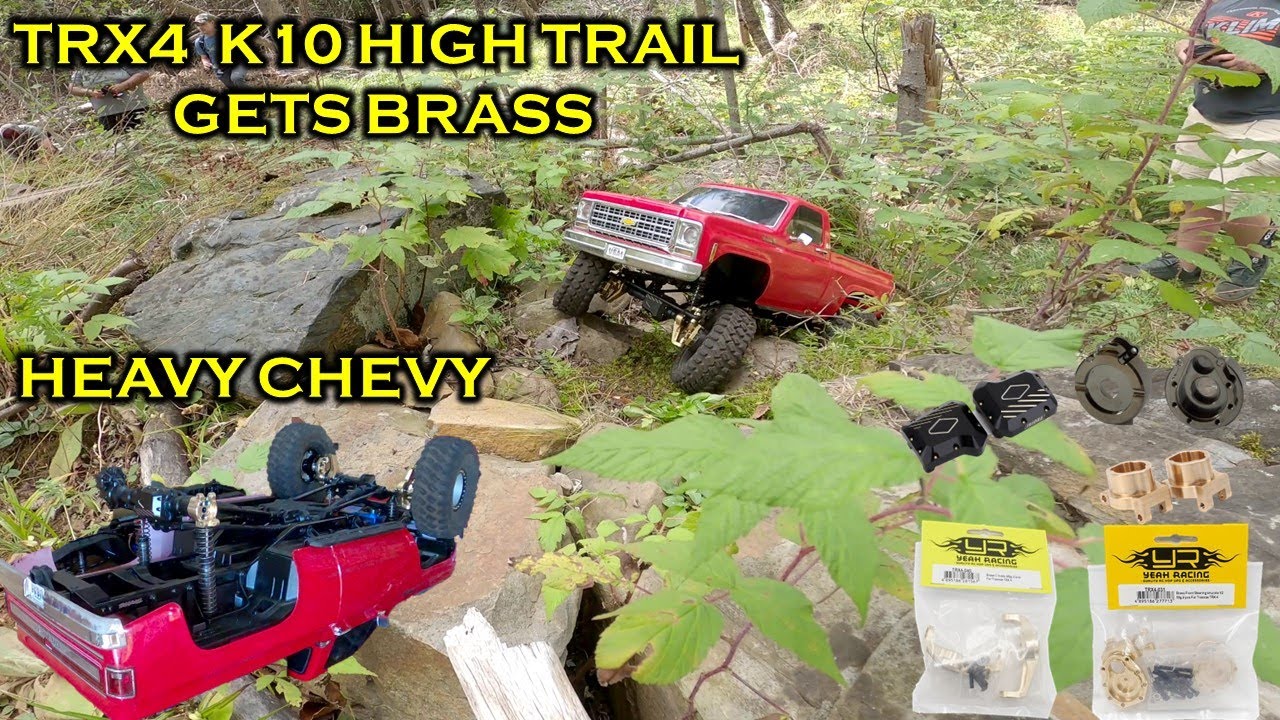 Trx4 K10 High Trail Gets Brass parts