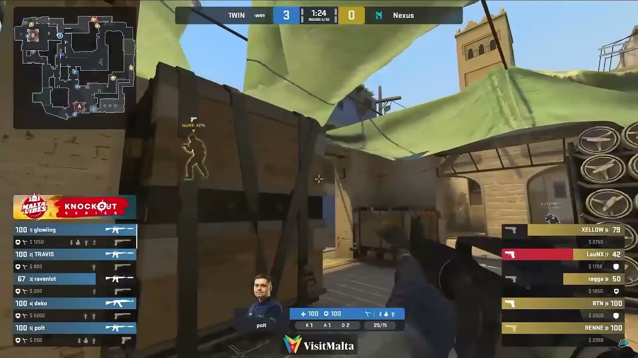 Deko hitting shots of his life | 1Win Vs Nexus | CSGO