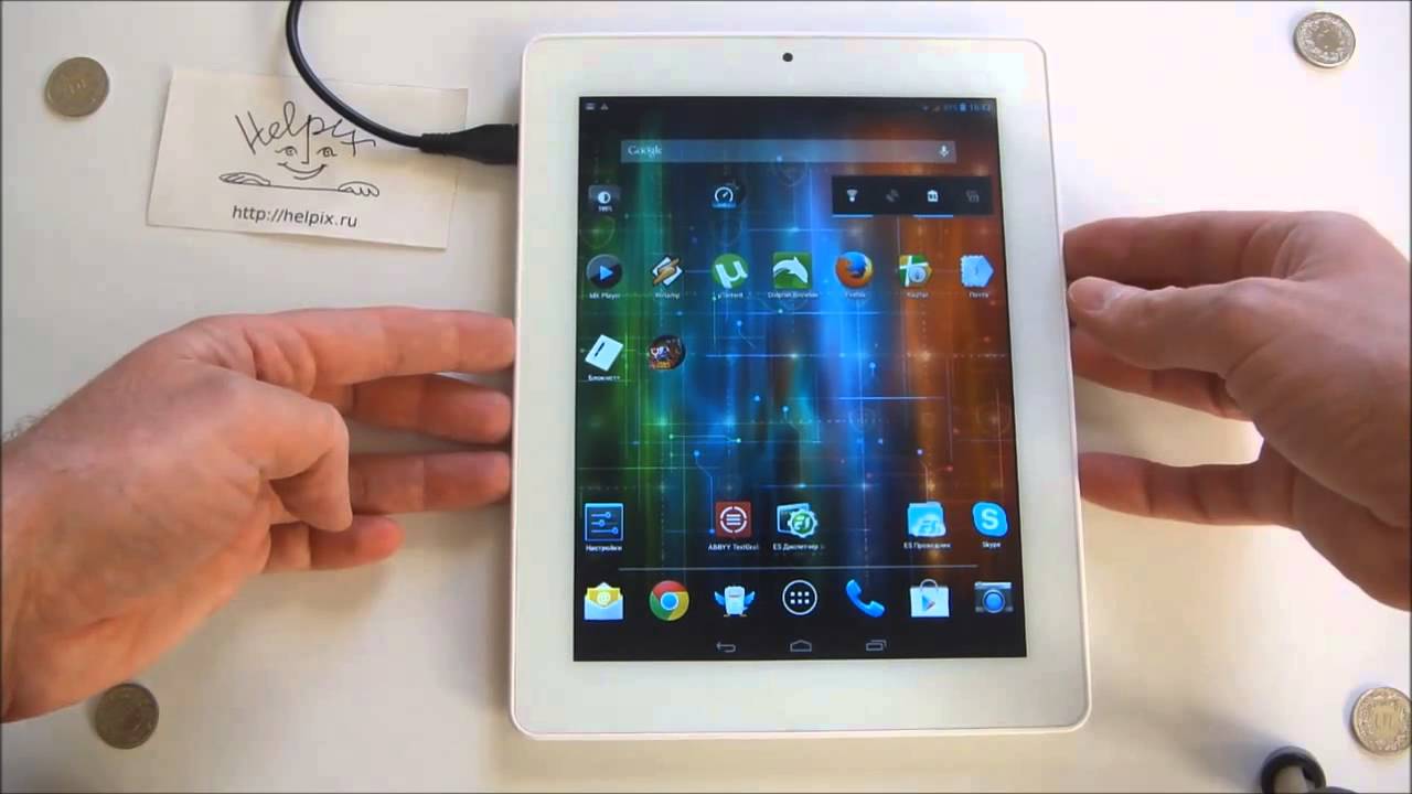 Prestigio Multipad 4 Ultra Quad 8.0 3G - демонстрация работы