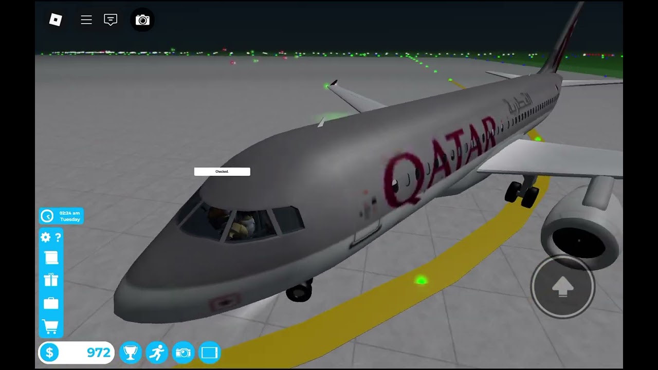 Roblox cabin crew simulator A320 full flight rbx-dxb