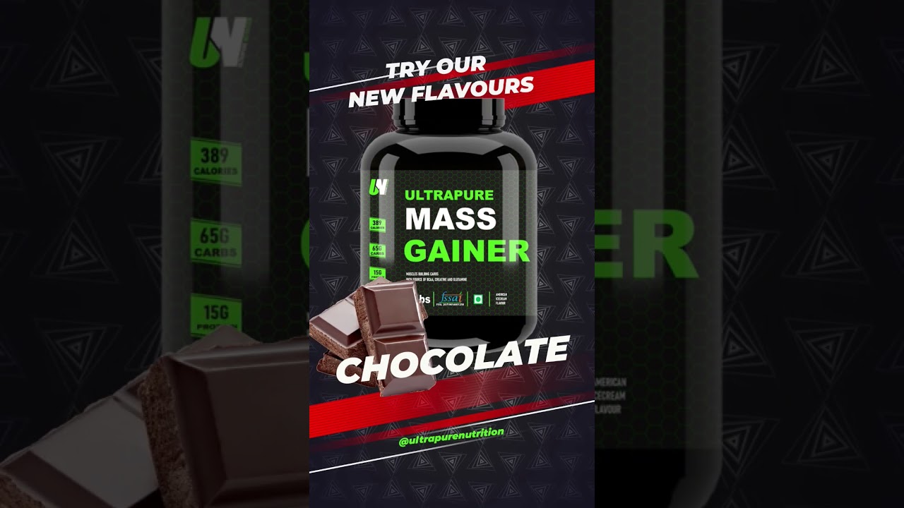 ULTRAPURE MASS GAINER is one of the Fastest Muscle Gaining formula by ULTRAPURE NUTRITION