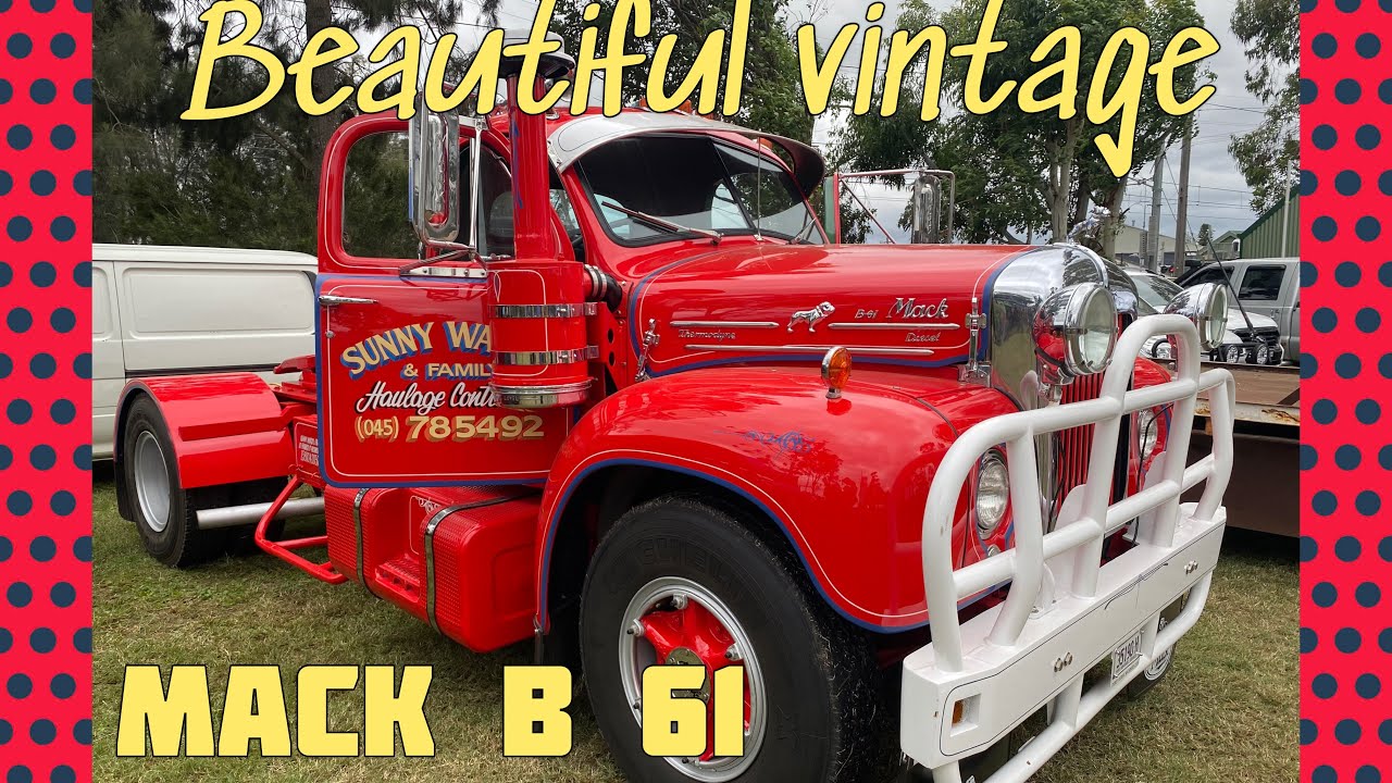 Vintage 1965 Mack B 61 Truck #mack #truck #vintagetruck