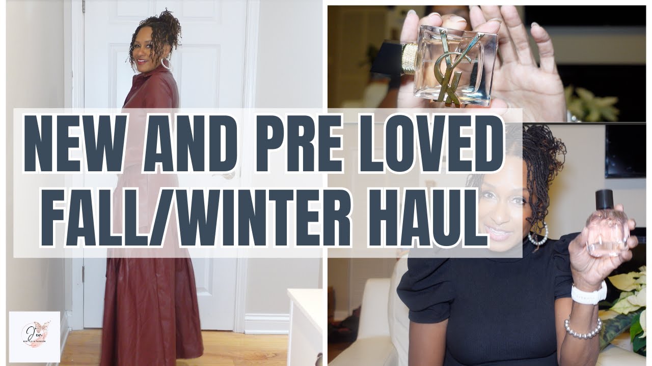 New and Pre Loved Winter Haul | New Fragrances | New Shoes | New Clothes | Try on