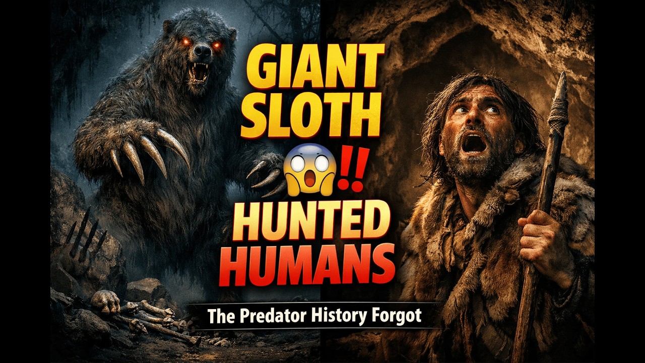 The Giant Sloth That Hunted Humans | The Predator History Forgot