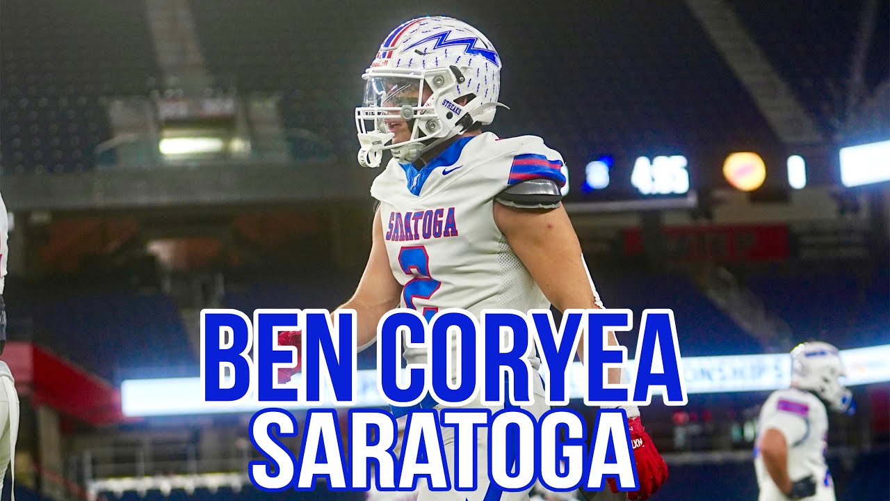 Ben Coryea #2 Saratoga Springs Football (Senior Mix)