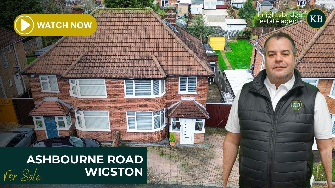 Spacious 3 Bedroom Semi-Detached Home | Ashbourne Road, Wigston