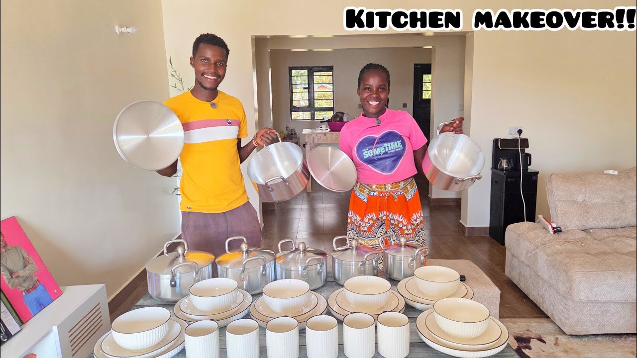 Big Kitchen Makeover Reveal 😍 Surprising My Wife in Our Dream Home || Building our Dream 🏡 