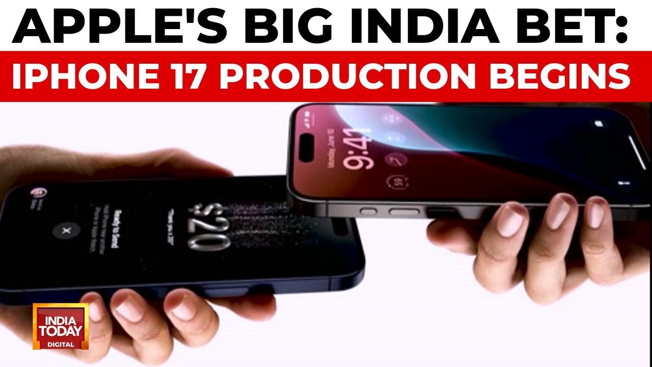 Made In India: Apple Kicks Off All iPhone 17 Model Production; Tata Aims For 50% Global Output
