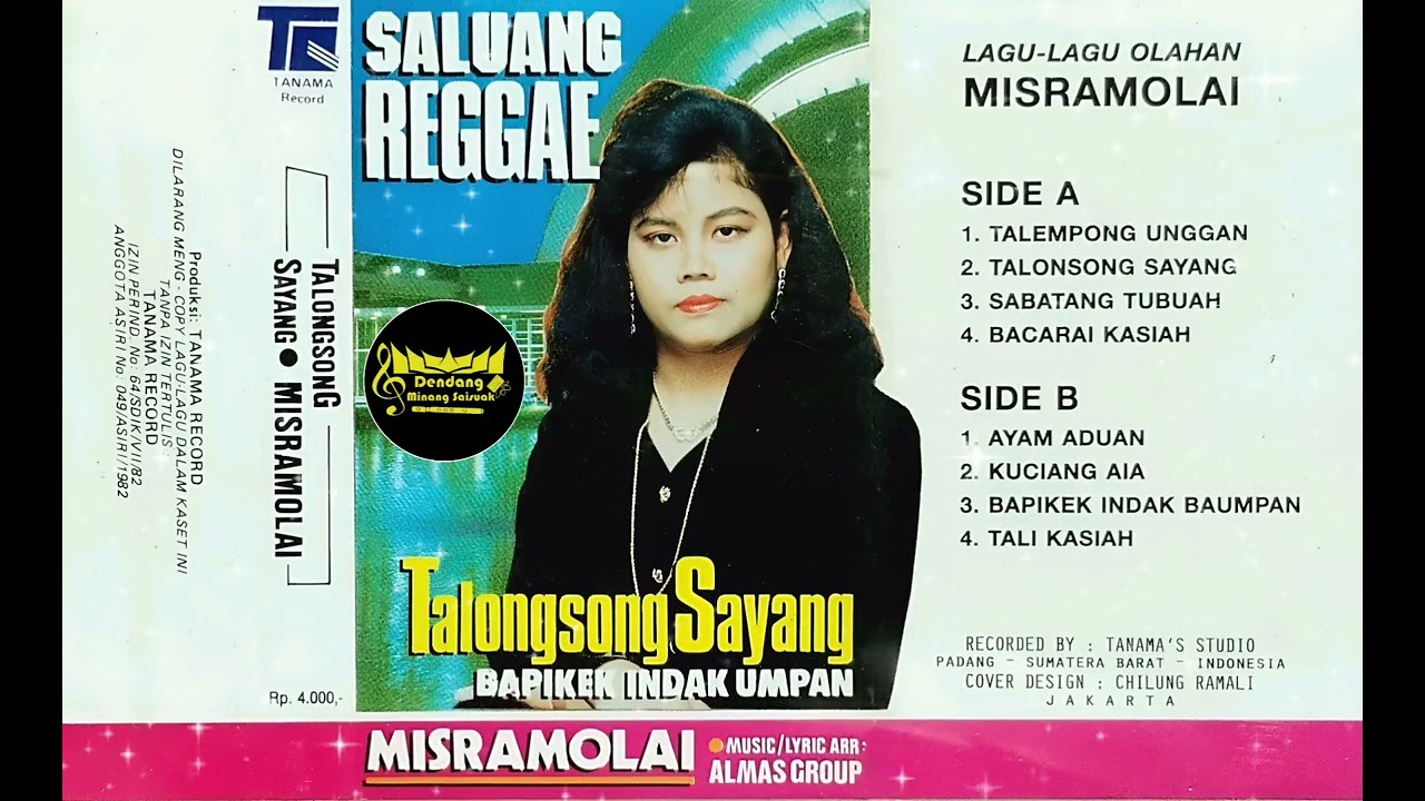Saluang Reggae Misramolai - Talongsong Sayang [ Full Side A ]