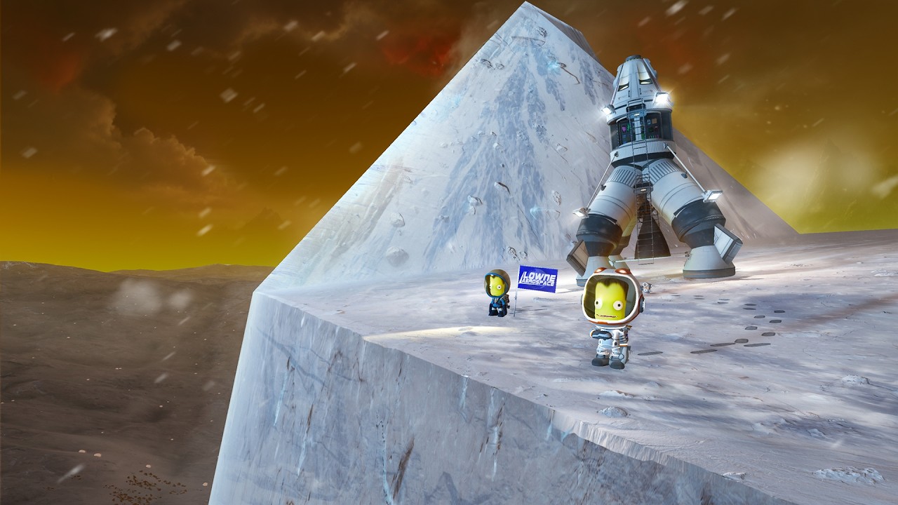 KSP’s Strangest Place: The RAZOR ICE MOUNTAIN on DUNA
