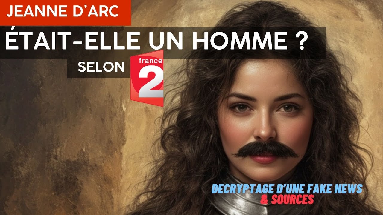 Jeanne d'Arc un homme ? selon un reportage bien sérieux de France 2...