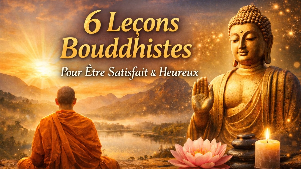 6 Vérités bouddhistes qui APAISENT TON ESPRIT IMMÉDIATEMENT