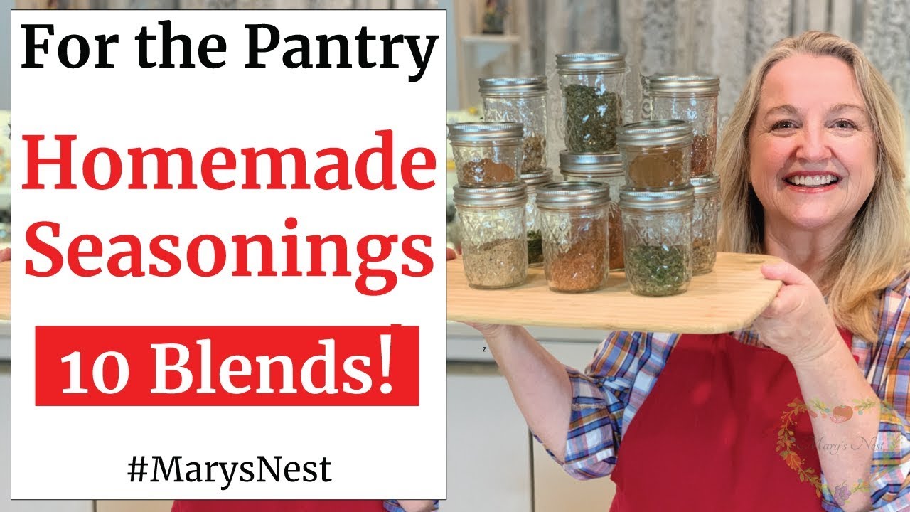 How to Make Homemade Seasoning Blends