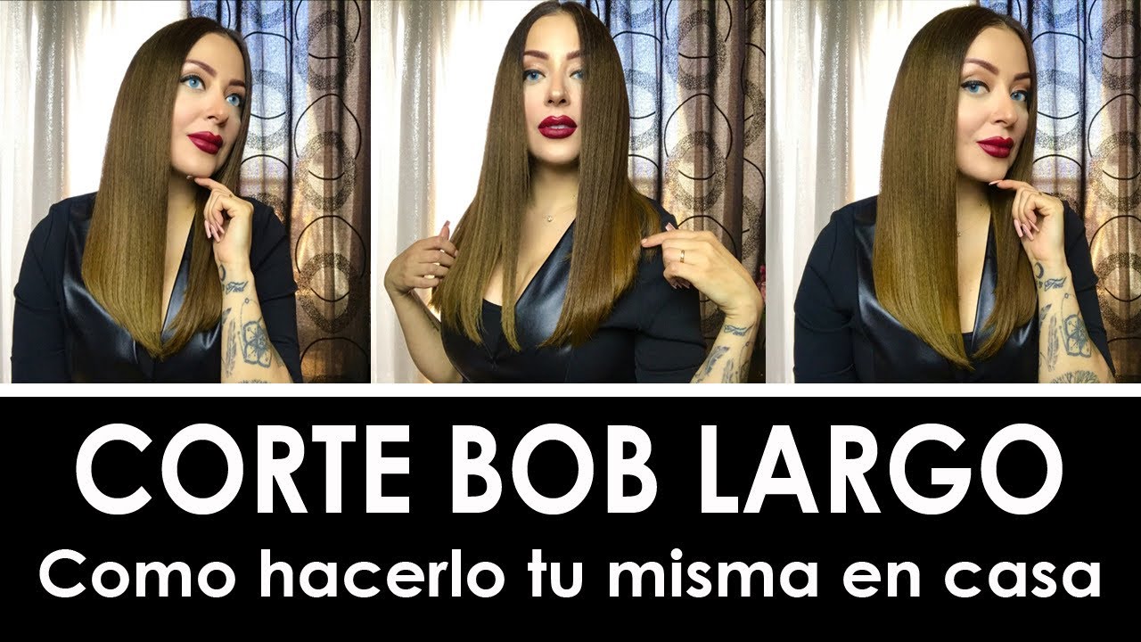 Corte Bob largo | Hazlo tu misma