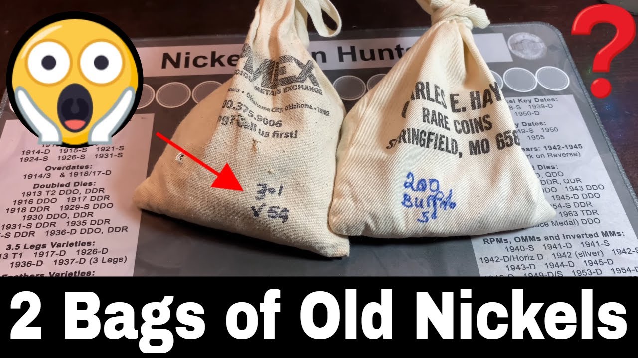 Massive Old Nickel Haul! Buffalo Nickels & Liberty V Nickels