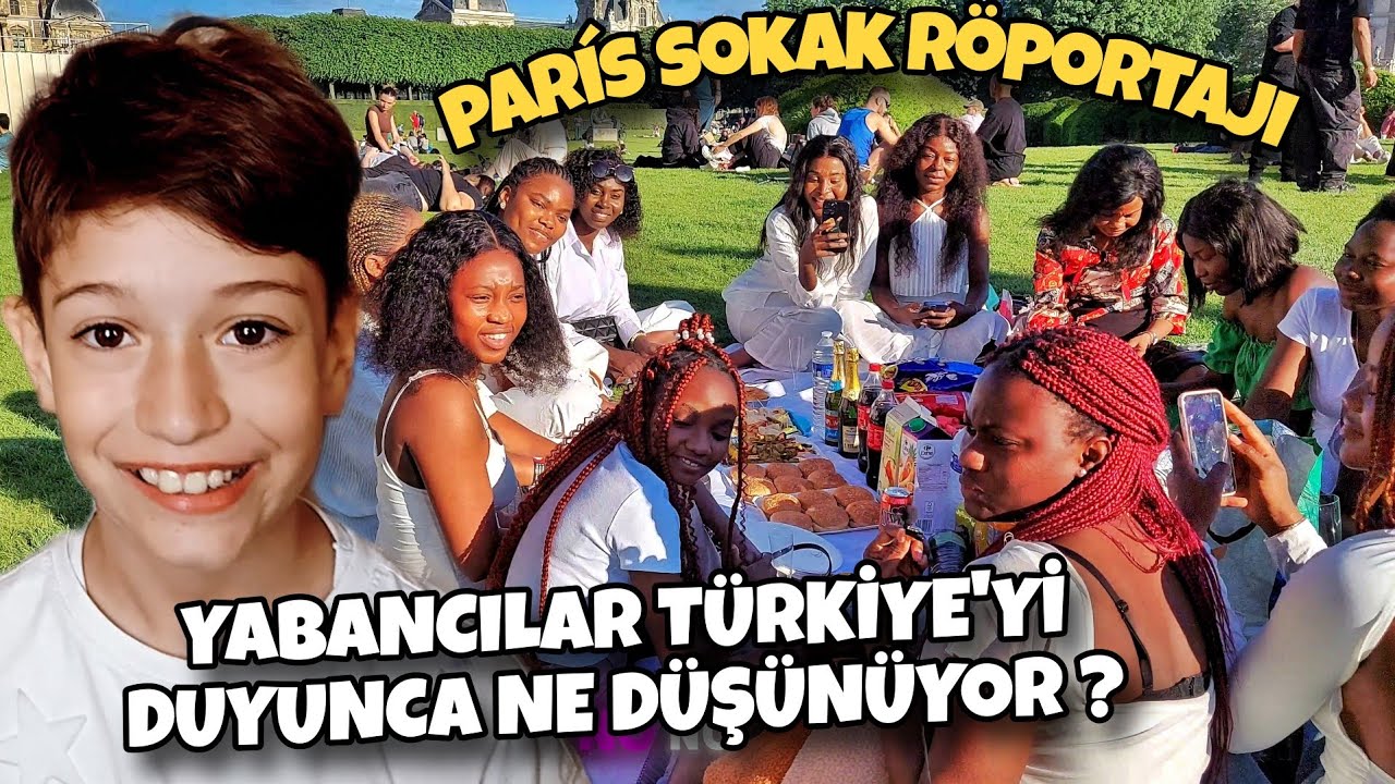 FRANSADA SOKAK RÖPORTAJI YAPTIK! / TÜRKİYE HAKKINDA NE DEDİLER?
