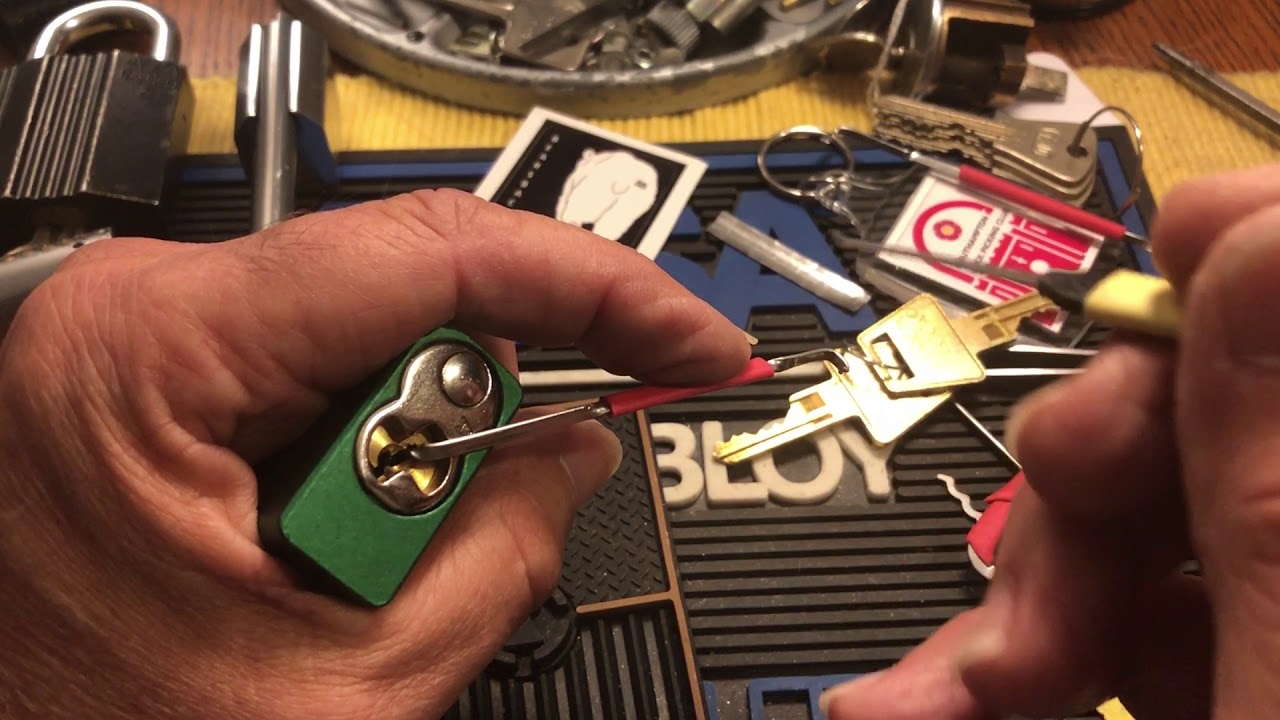 #431 How I pick American 1100 series padlocks