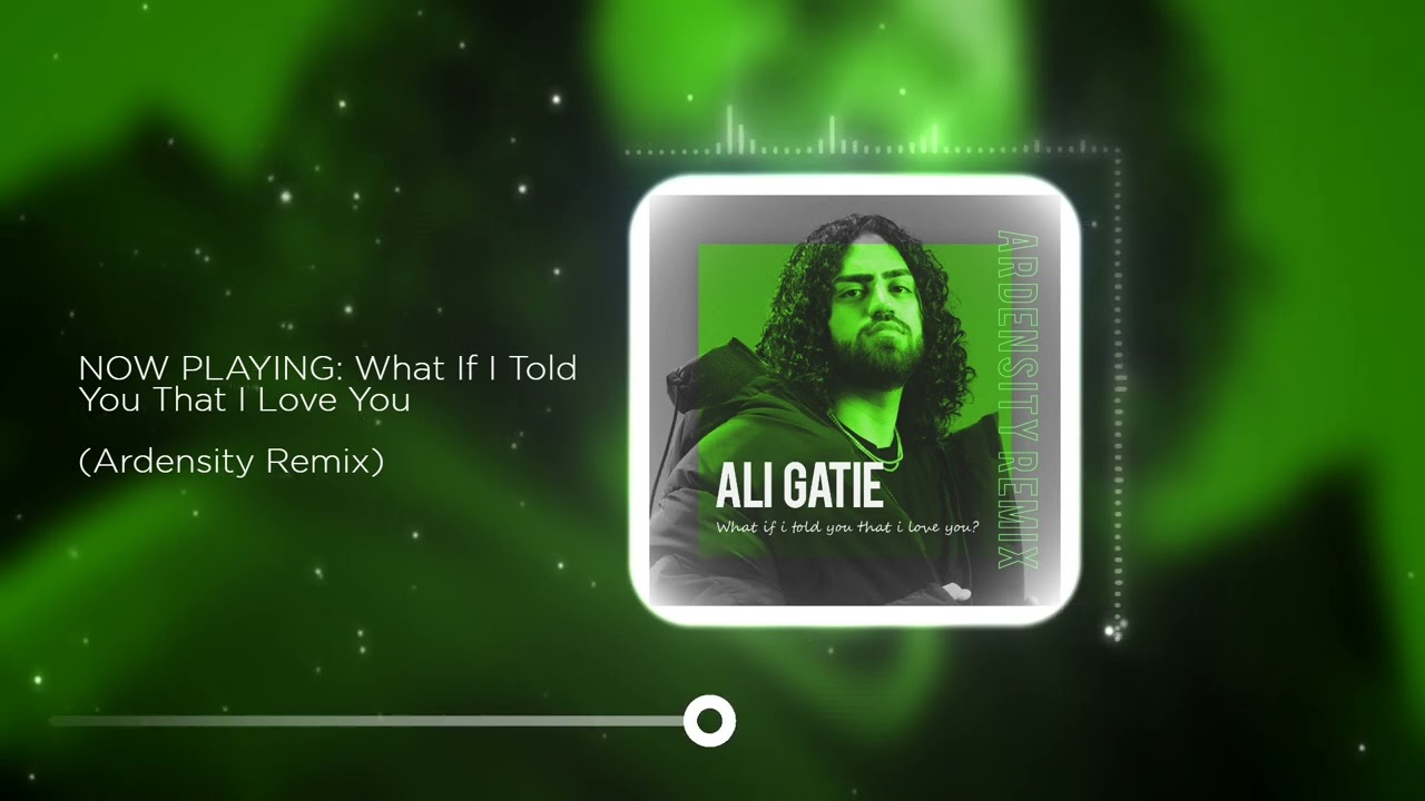 [ Future Bass ] Ali Gatie - What If I Told You That I Love You (Ardensity Remix)
