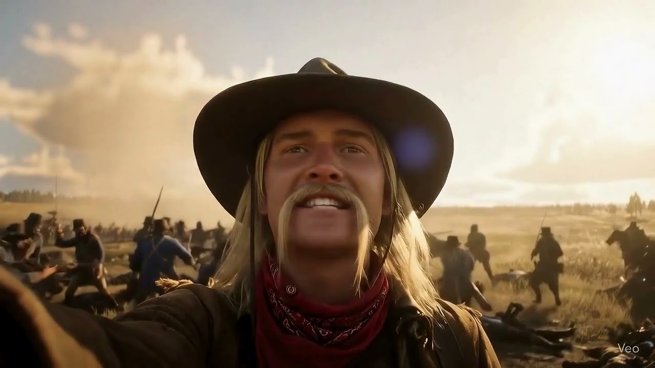 Custer's Last Vlog #veo3 #funnyvlogs #aivlog #historyvlogs #vlogger #vlogging #ai #history