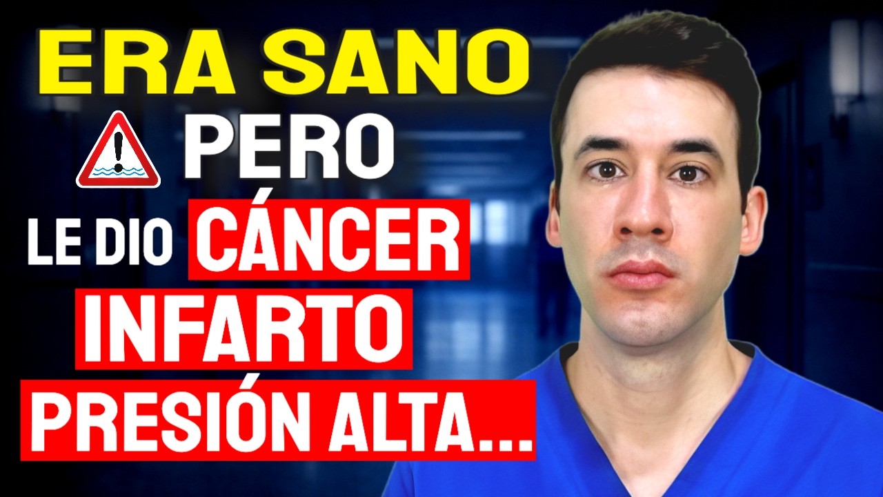 ¿Por qué a la gente SANA también le da CÁNCER, INFARTO y presión alta después de los 50 años?