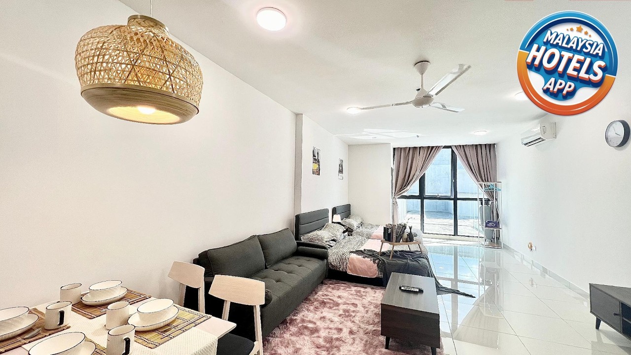 AS 1-6pax Atria Mall Cozy Studio 2QBeds Damansara | Kuala Lumpur, Malaysia | Hotel Review 🏩