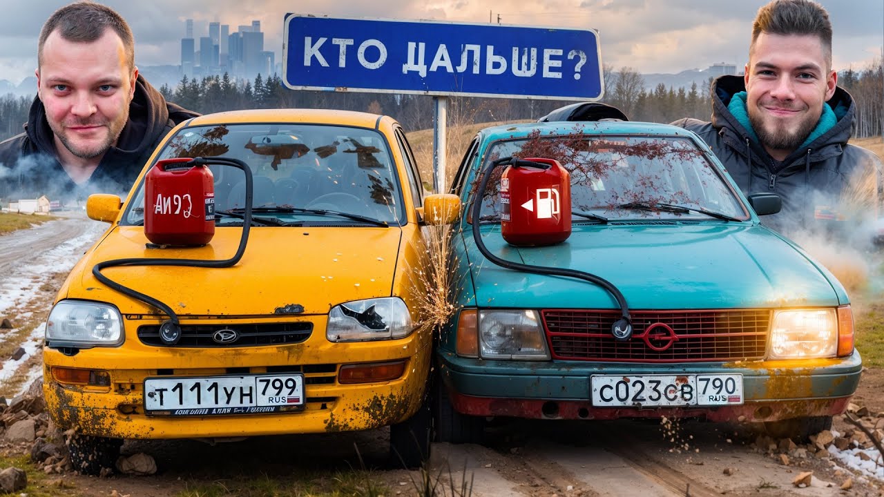 КТО ДАЛЬШЕ на ОДНОМ БАКЕ? ЮРА ВОЛКОВ vs НИКИТОС!