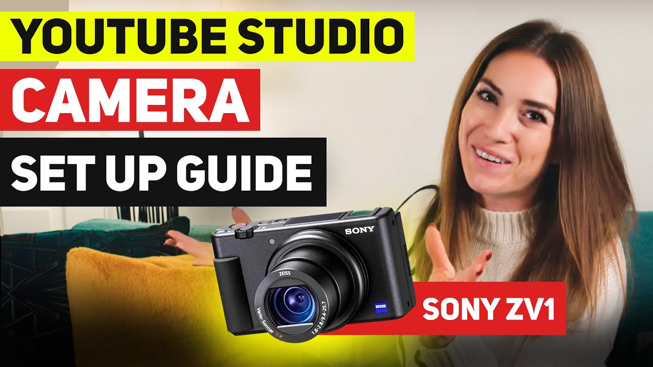 Youtube studio camera set up guide | The Sony ZV-1