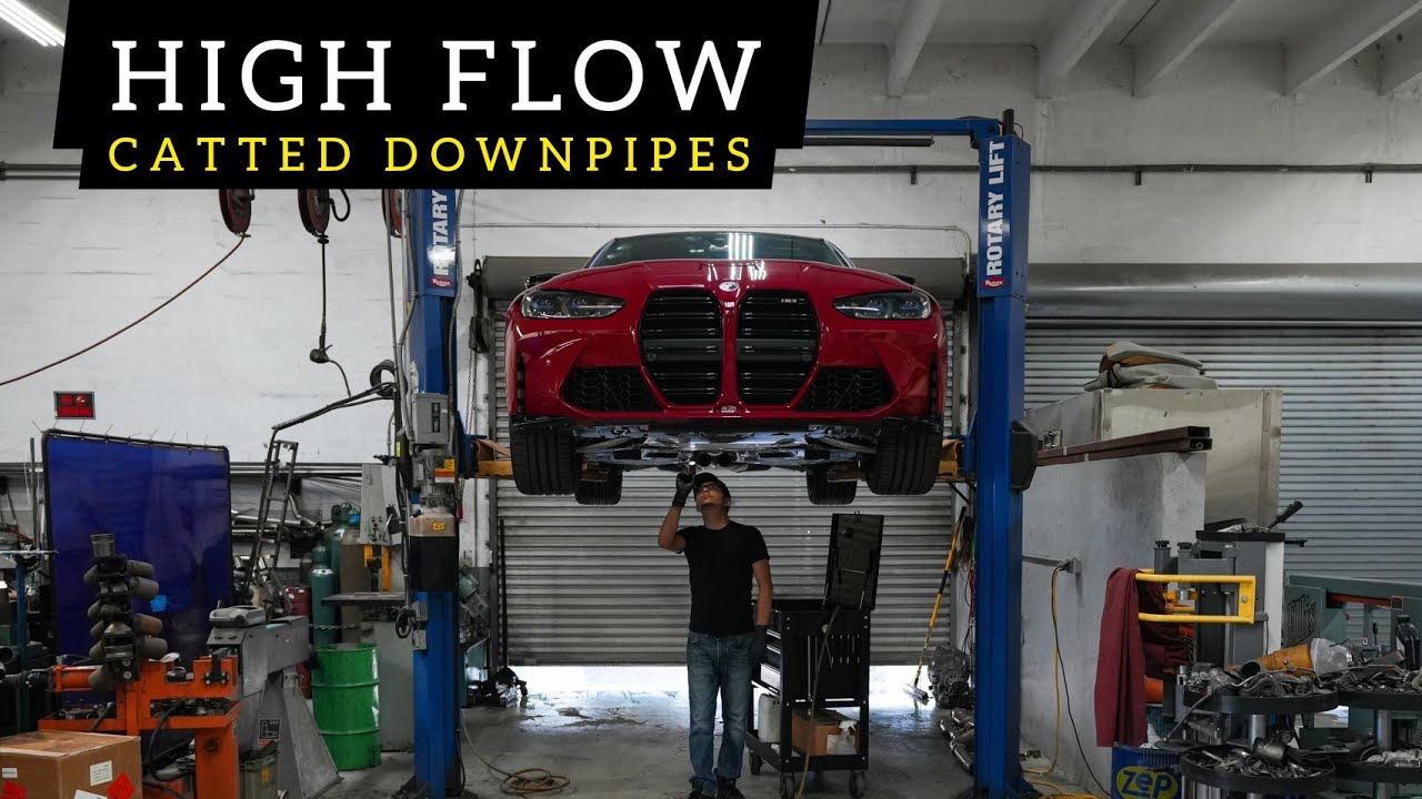 Active Autowerke Gesi Catted Downpipes on My G80 M3