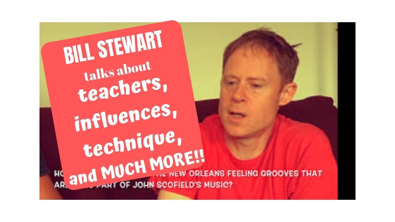 Jazz Drummer Q-Tip Interview: Bill Stewart!