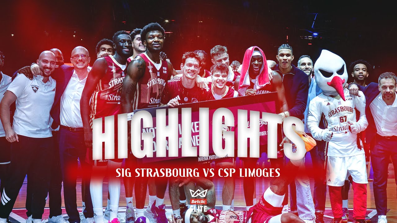 [Highlights J14] SIG Strasbourg vs CSP Limoges