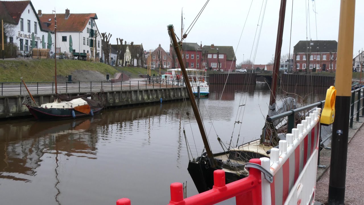 Zu Besuch bei der bekanntesten Berlinerbude Ostfrieslands : Carolinensiel in der Nebensaison