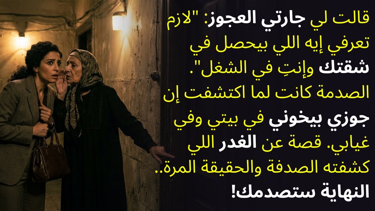 لازم تعرفي إيه اللي بيحصل في بيتك!