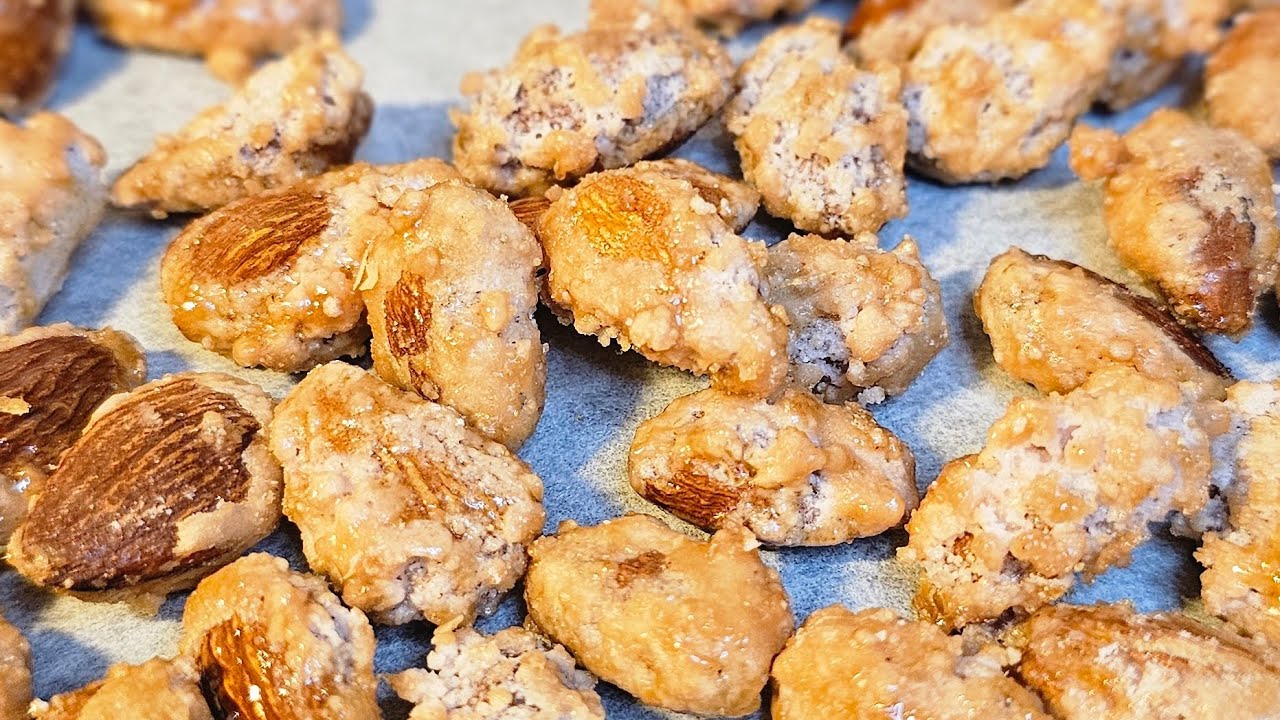 Brenda mandlar / Roasted almonds